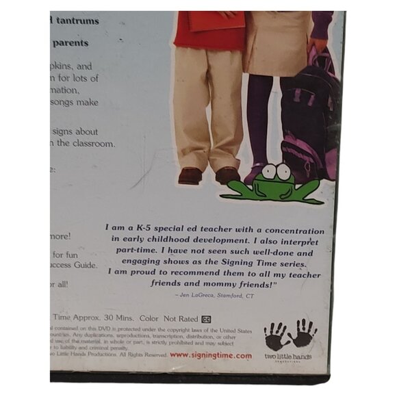 Signing Time! Vol. 13 Welcome To School DVD - Picture 5 of 10